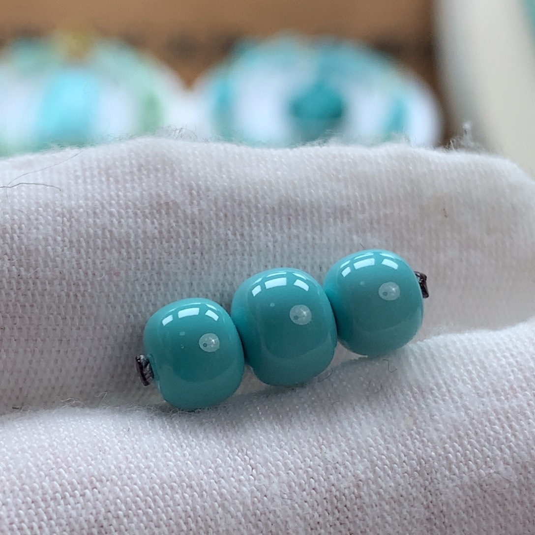 城***北绿松石未镶嵌原矿绿松石老型配饰