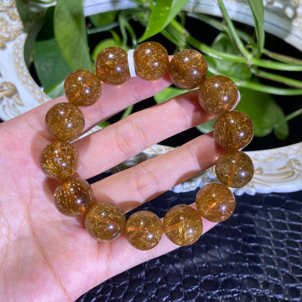 烟花发单圈15mm左右水晶手串