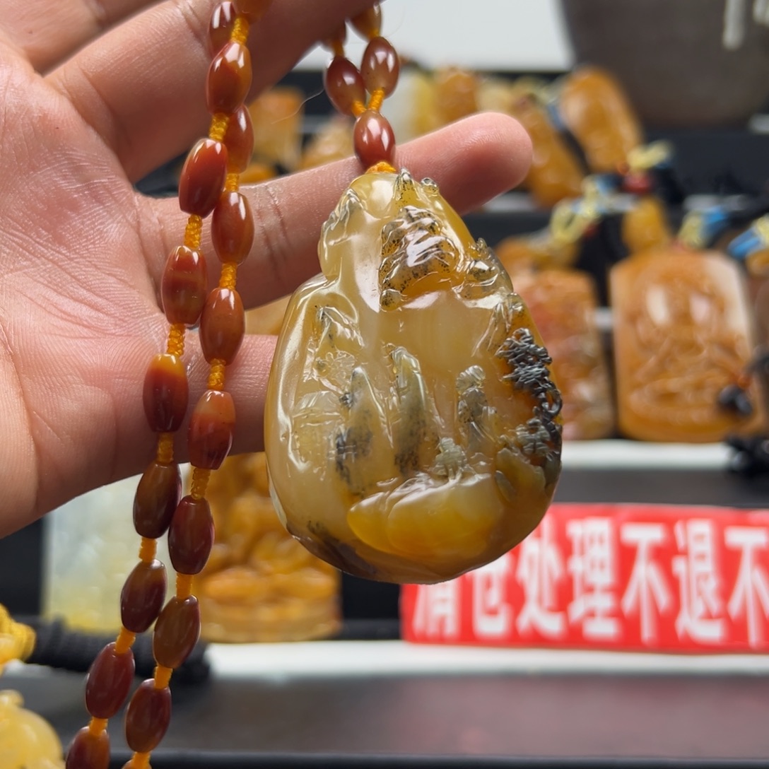 石英质玉（黄龙玉）未镶嵌多选发其一