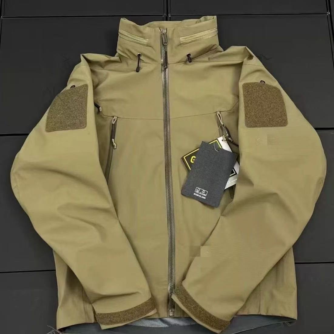 台州鼎版本 《军鸟 2代》  硬壳冲锋衣三层压胶休闲防水防风耐磨