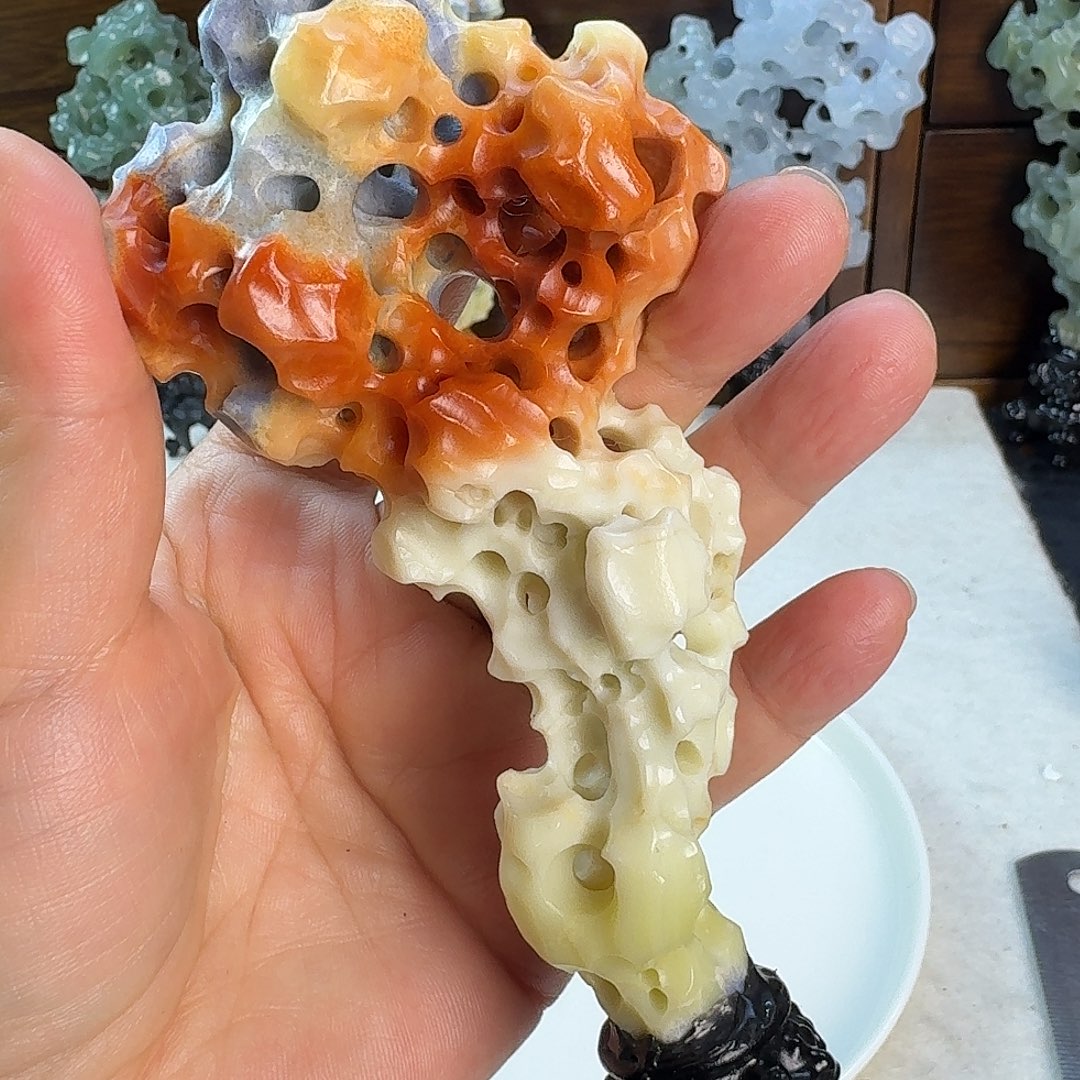 青田石青田石山子