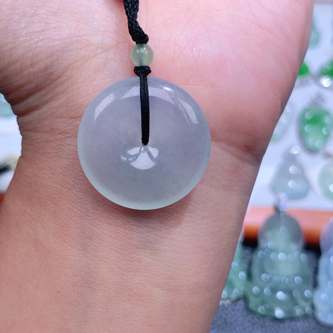 翡翠未镶嵌颈饰扣子