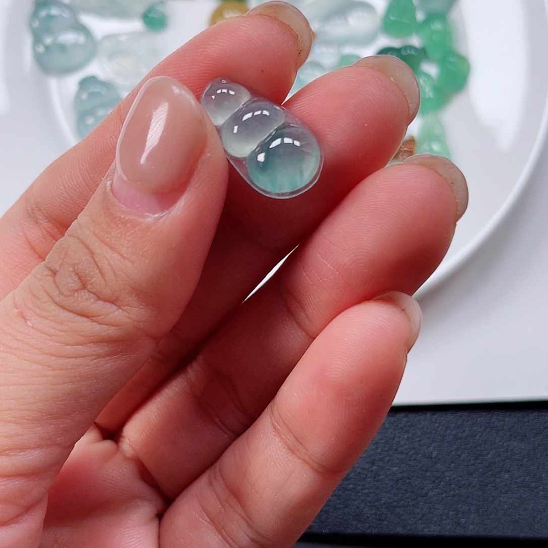 翡翠裸石纯天然A货缅甸翡翠