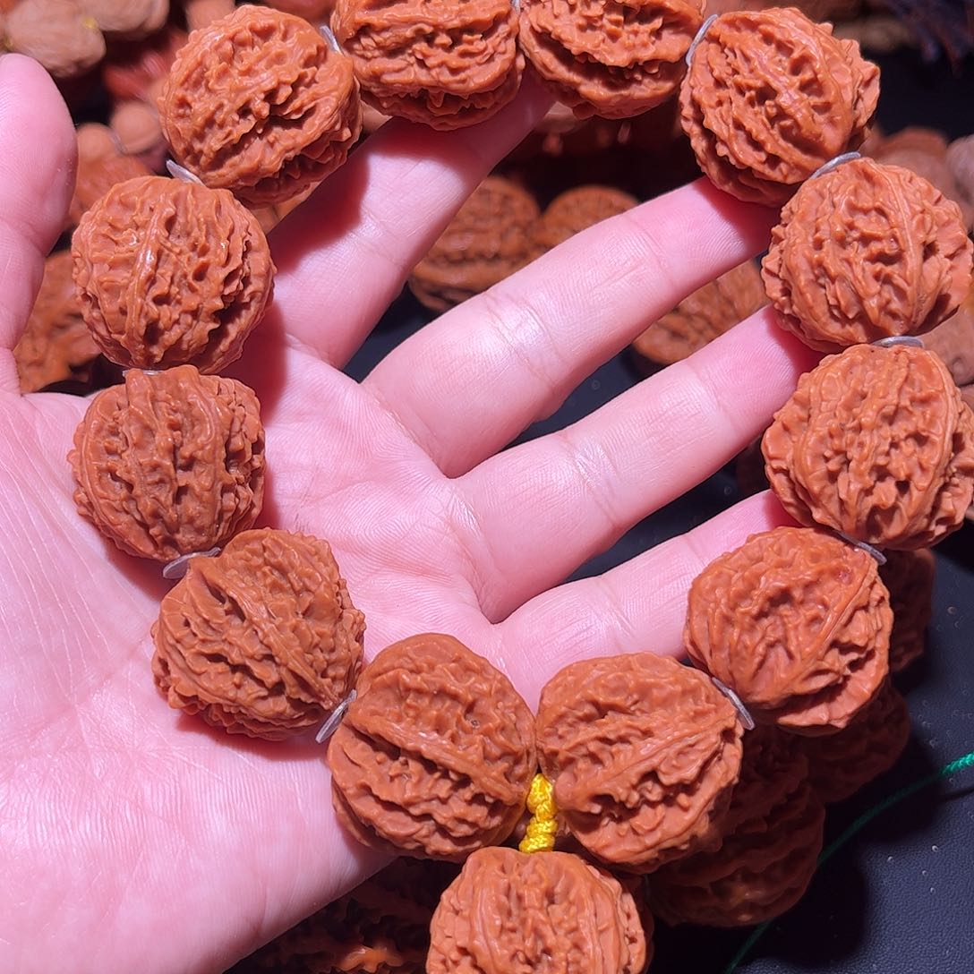 手串文玩核桃粗筋