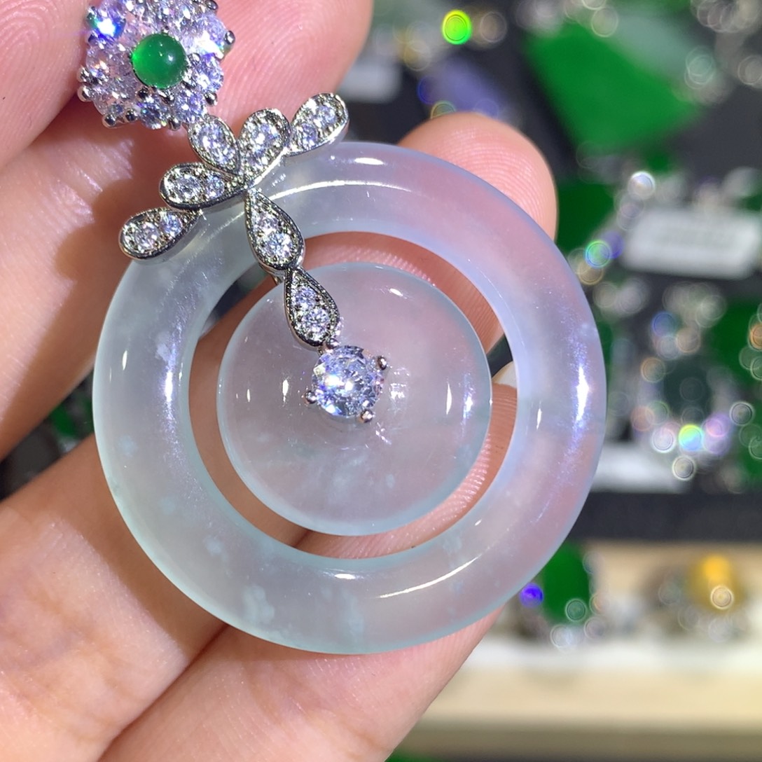 翡翠颈饰未镶嵌4、