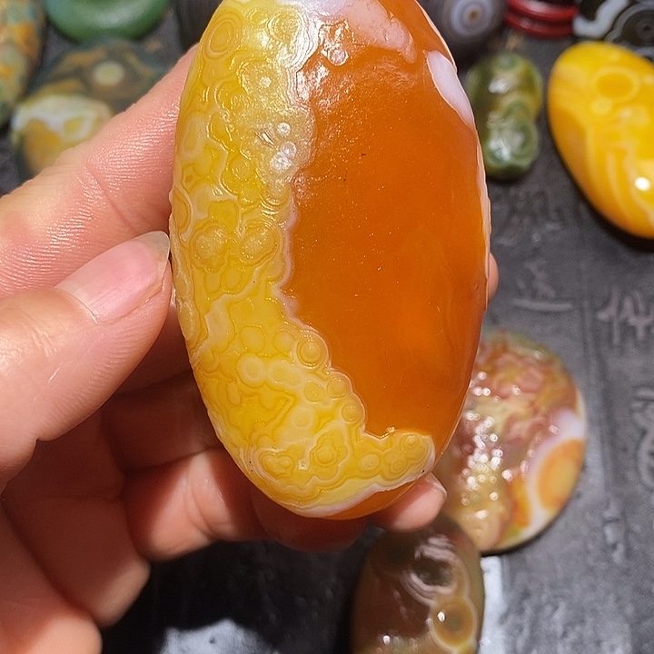 今***我玛瑙/玉髓合金颈饰