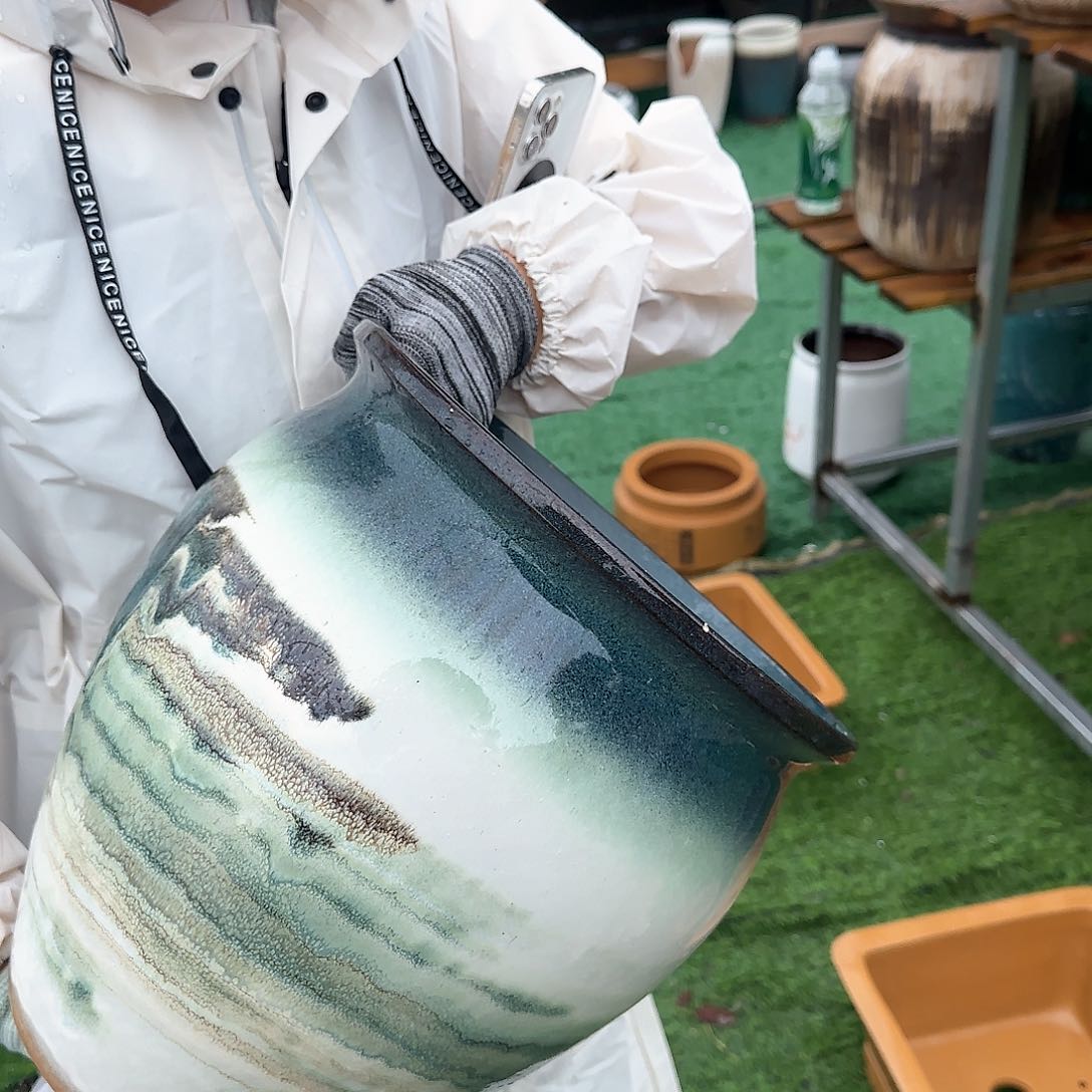 紫砂花盆王嫂花盆花盆0614-288高31口26