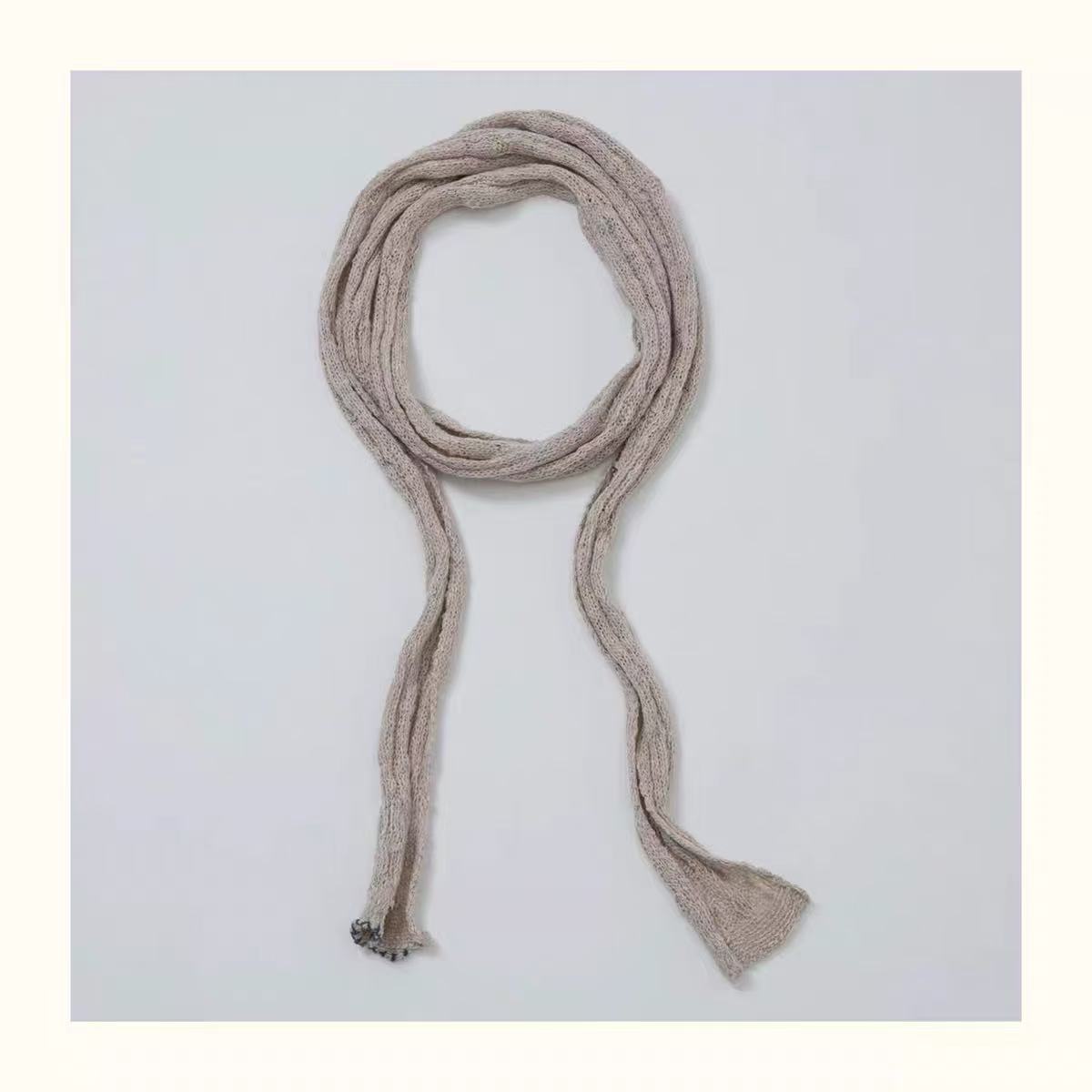 妝點家 垒土 亚麻 棉 锦纶 细 围巾 25WJ 0238