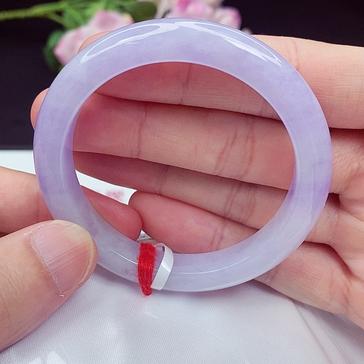 翡翠手镯未镶嵌53圈