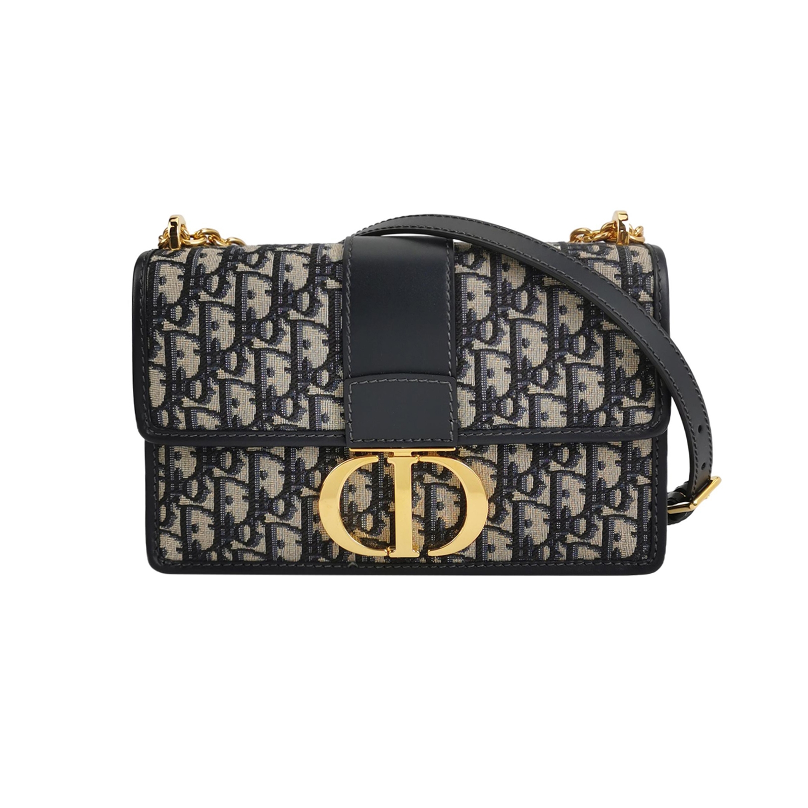 99新 DIOR/迪奥 经典老花刺绣款女士单肩斜挎包