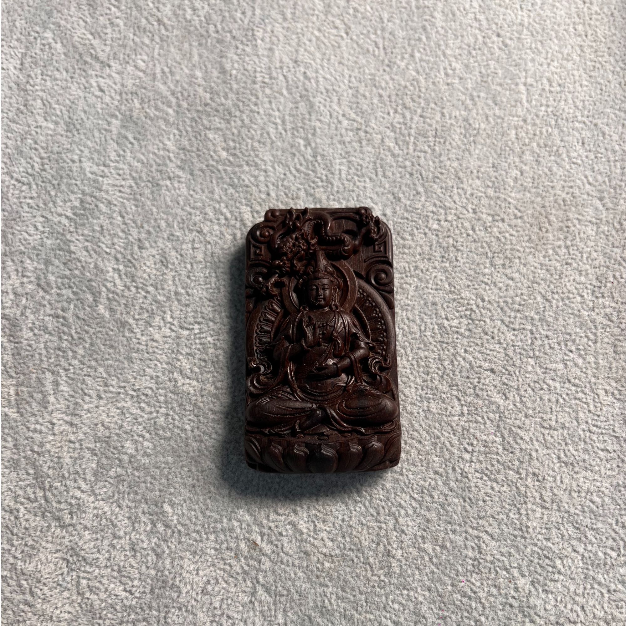 （华子寻香集专属）--HZ907*L83沉香木牌子--多样性发货