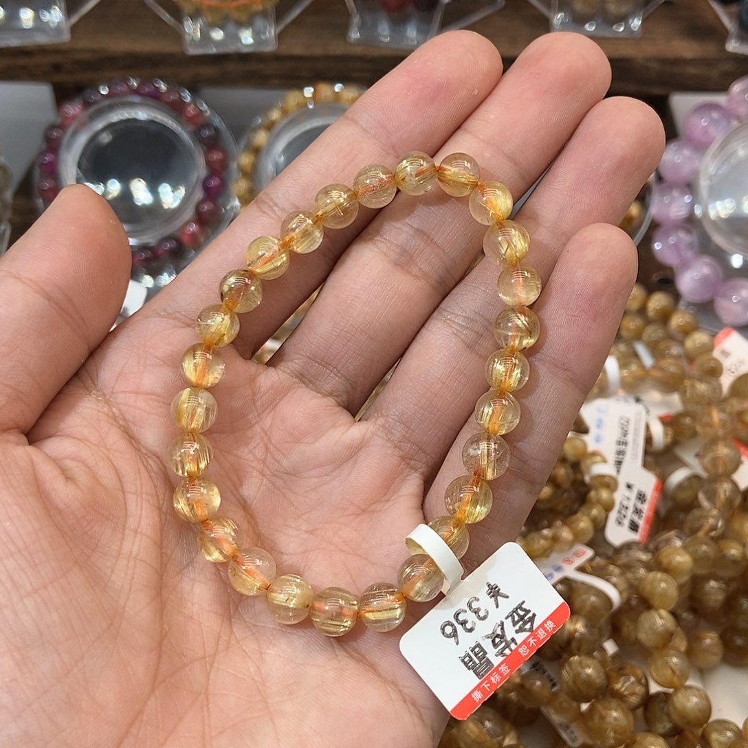 水晶手链未镶嵌美