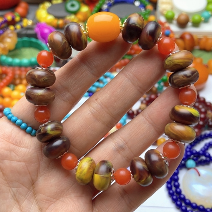 树脂制品9号算盘手串