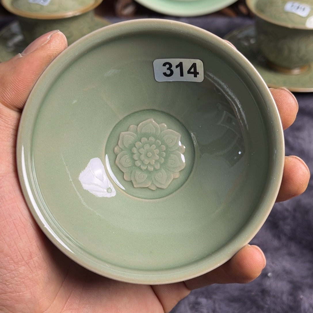 瓷老货手工杯特价微瑕 314