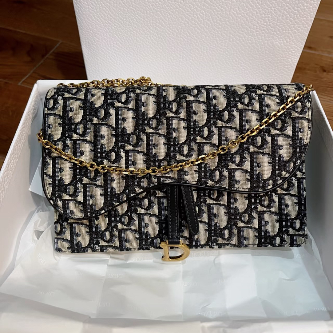 99新 DIOR/迪奥 Dior 老花大号Woc 25100141-03