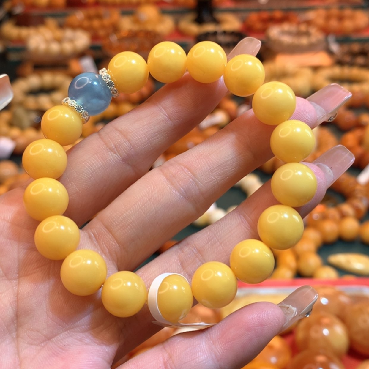 【闪购商品】未镶嵌琥珀手链蜜蜡