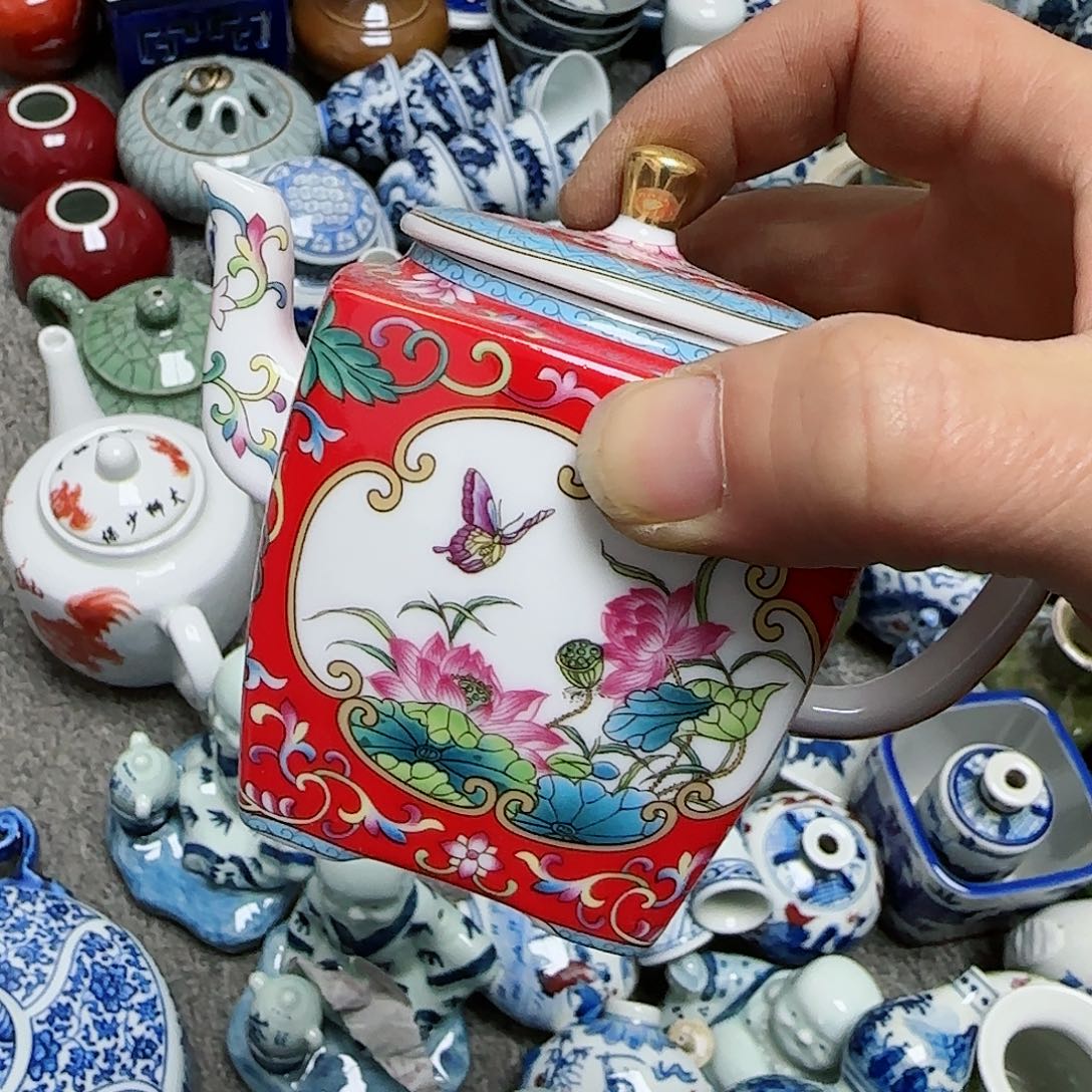 摆件瓷器的工艺技术水平