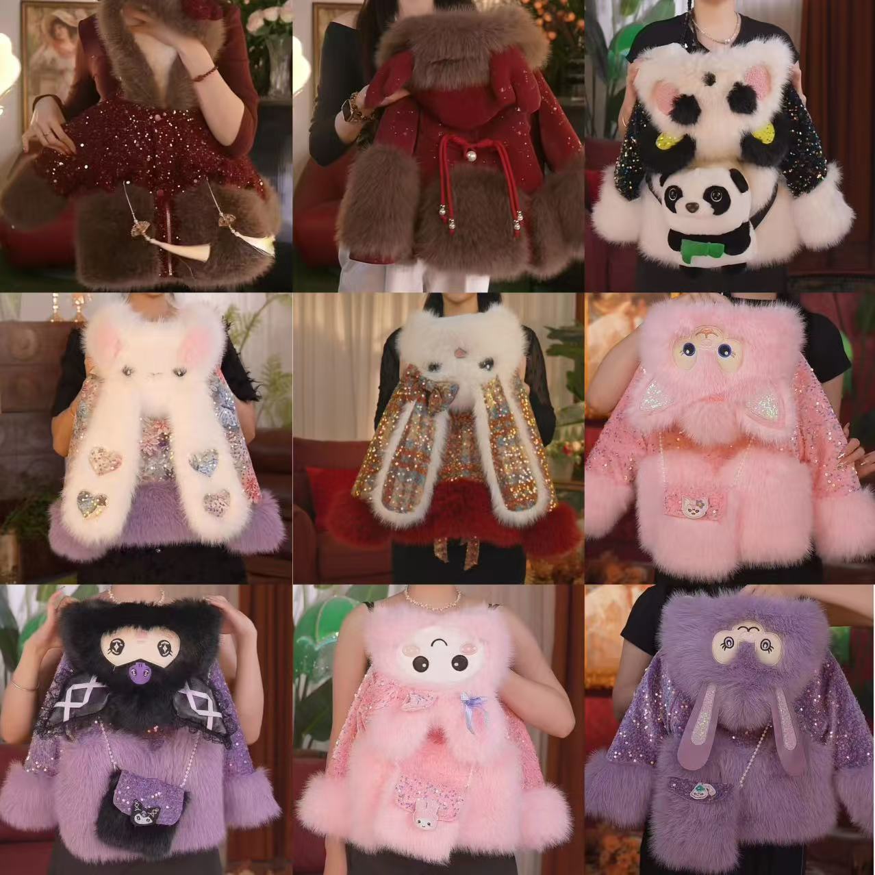 1【组合链接】春季新款保暖时尚洋气加绒外套熙三