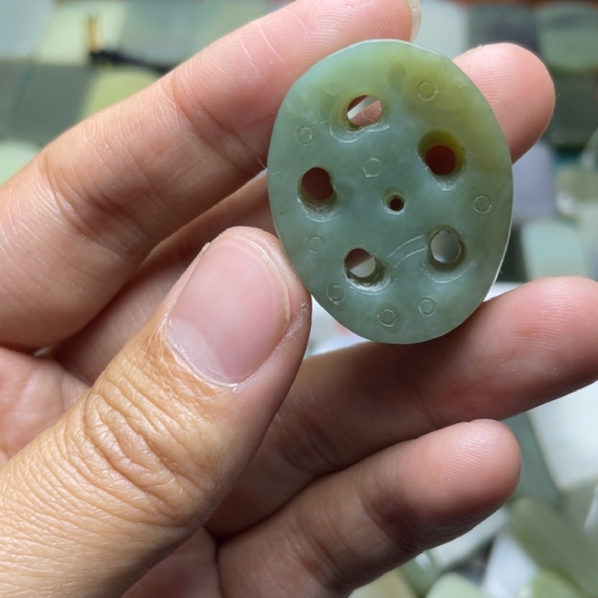 【闪购商品】颈饰未镶嵌和田玉