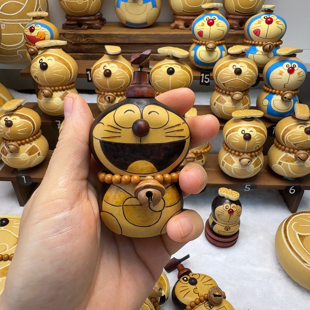 撸****藤葫芦摆件葫芦手把件