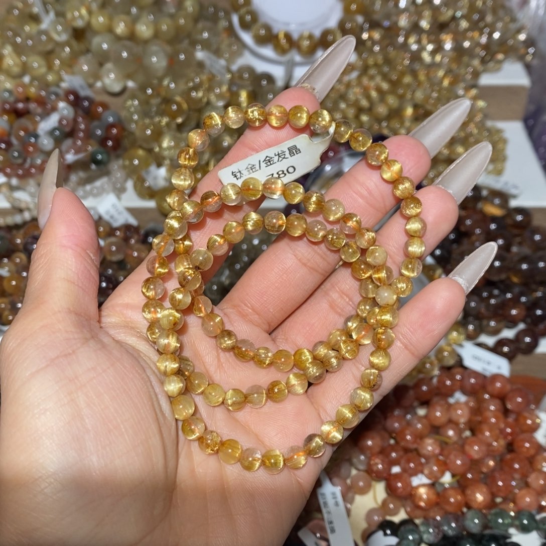 水晶手链未镶嵌手链