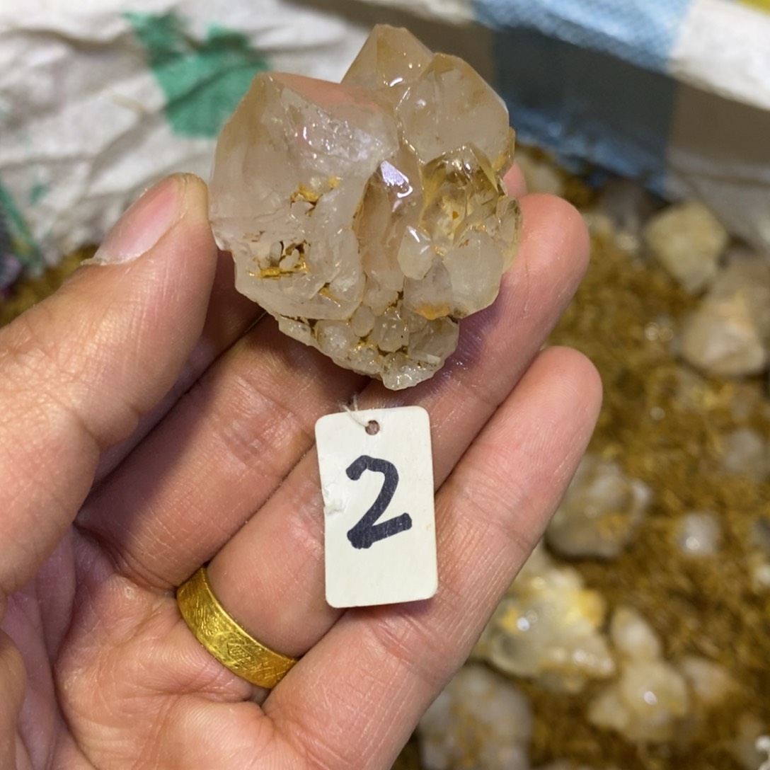 水晶水晶原石摆件未镶嵌