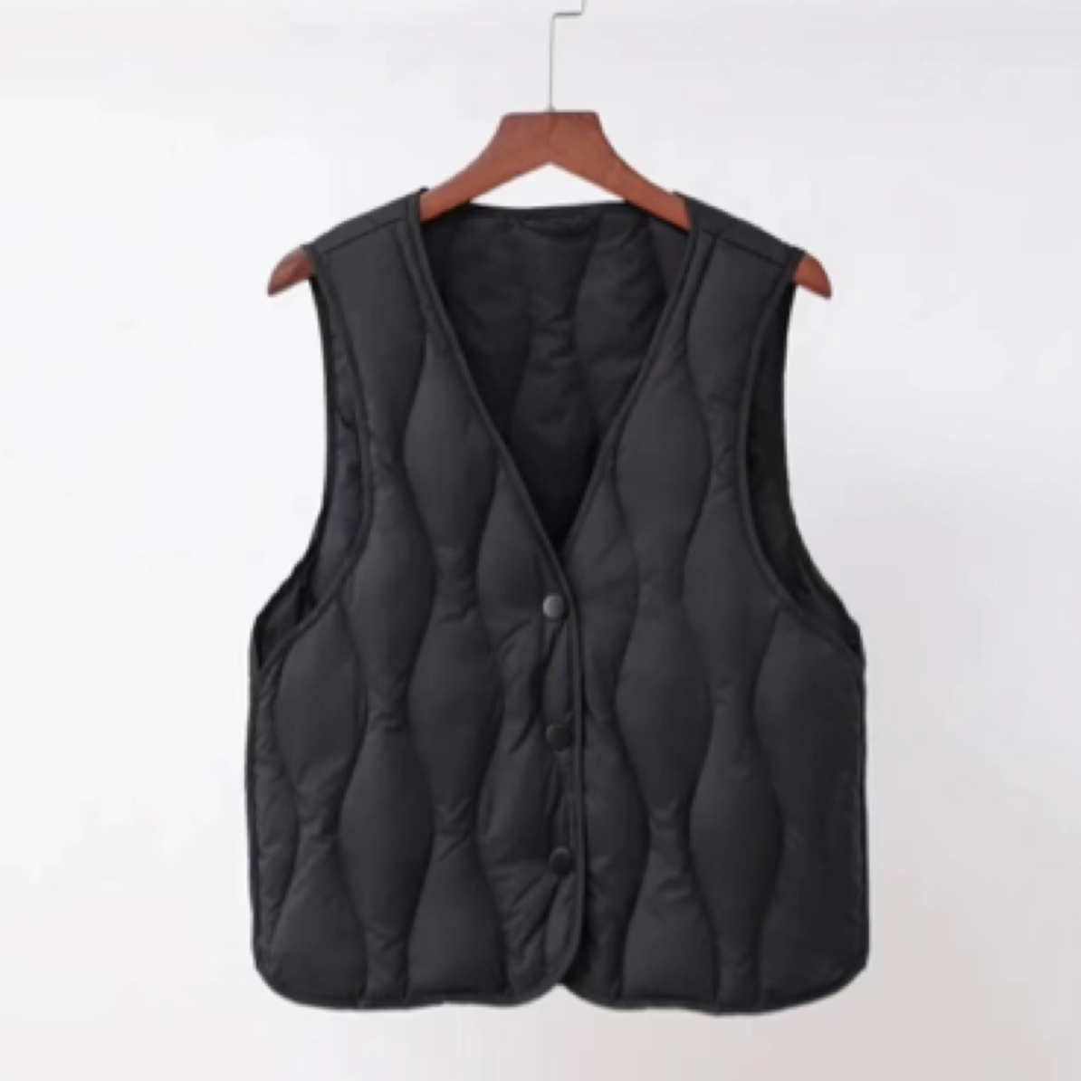 百搭女短款简约优雅小香风保暖修身无袖纯色