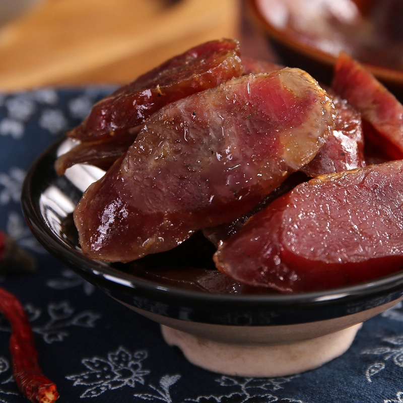 湘西腊香肠三斤 柴火烟熏传统腊香肠 原味