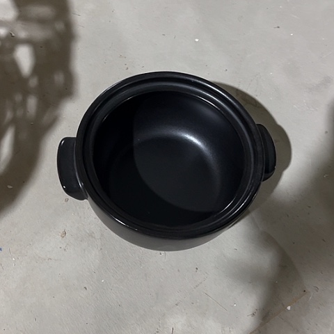 微瑕，，明火，口径14厘米，高7，2个无盖彩冠