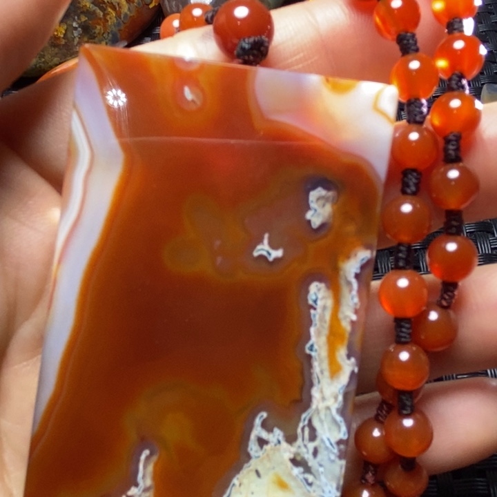 玛瑙/玉髓颈饰未镶嵌