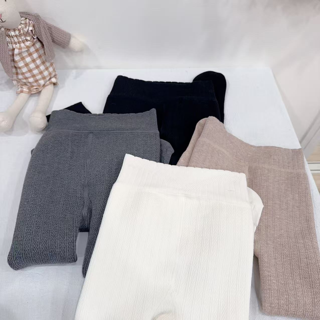 2025冬季新款女童羊羔绒加厚900克无骨百搭连裤袜8801