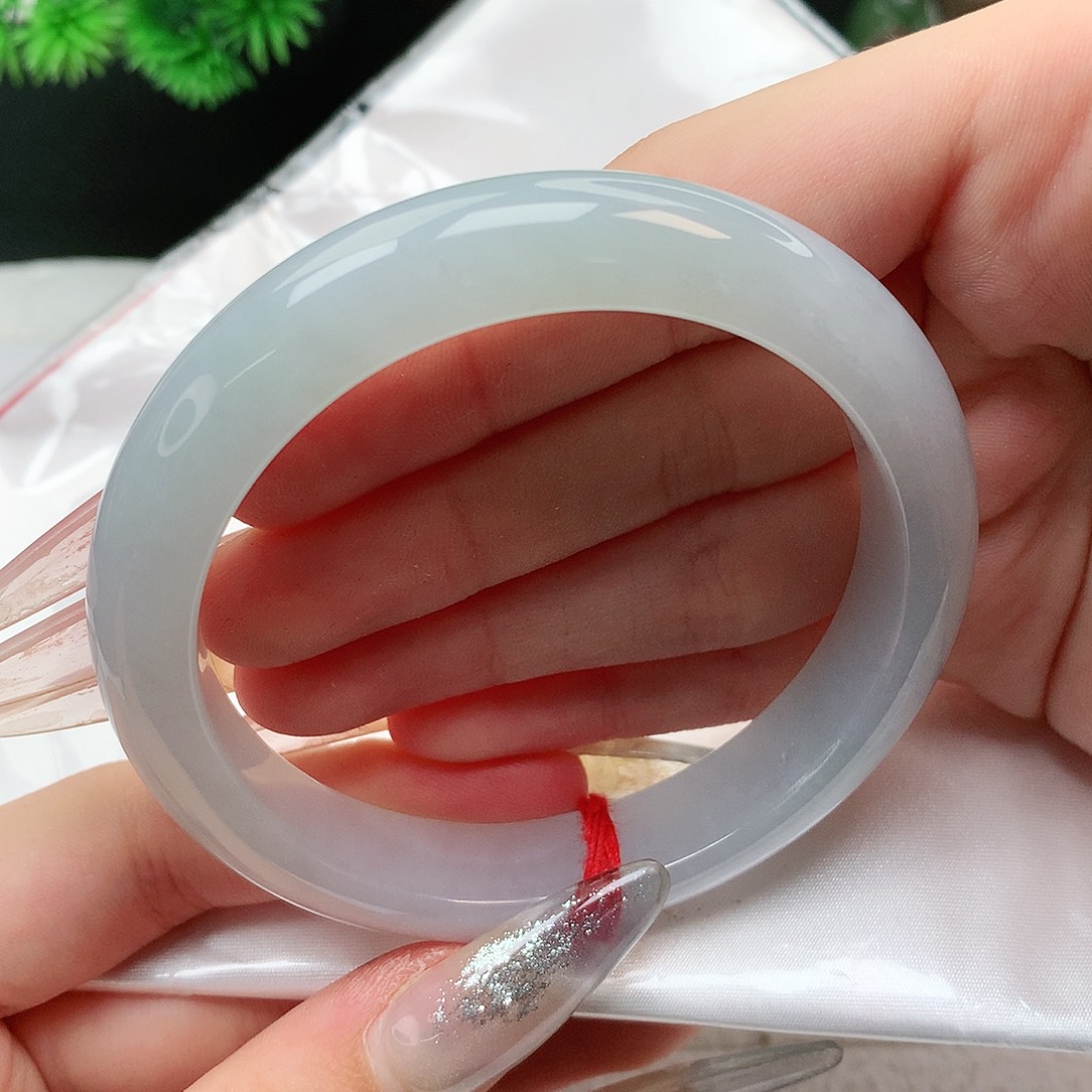 未镶嵌手镯翡翠正圈59