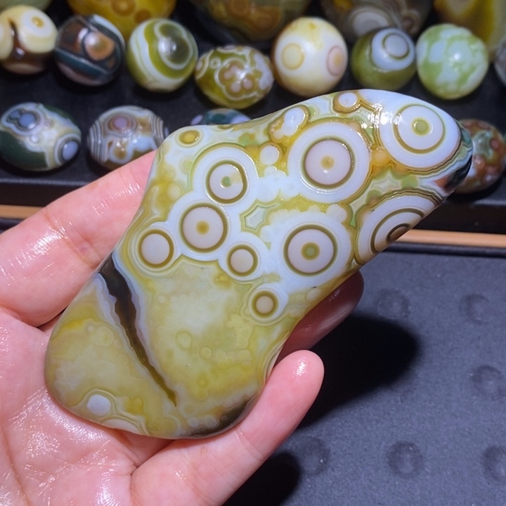 未镶嵌玛瑙/玉髓珠宝半成品19
