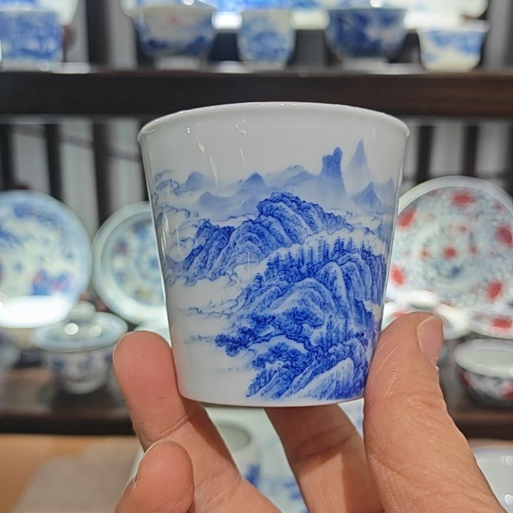 手工艺品琉璃中号可乐杯