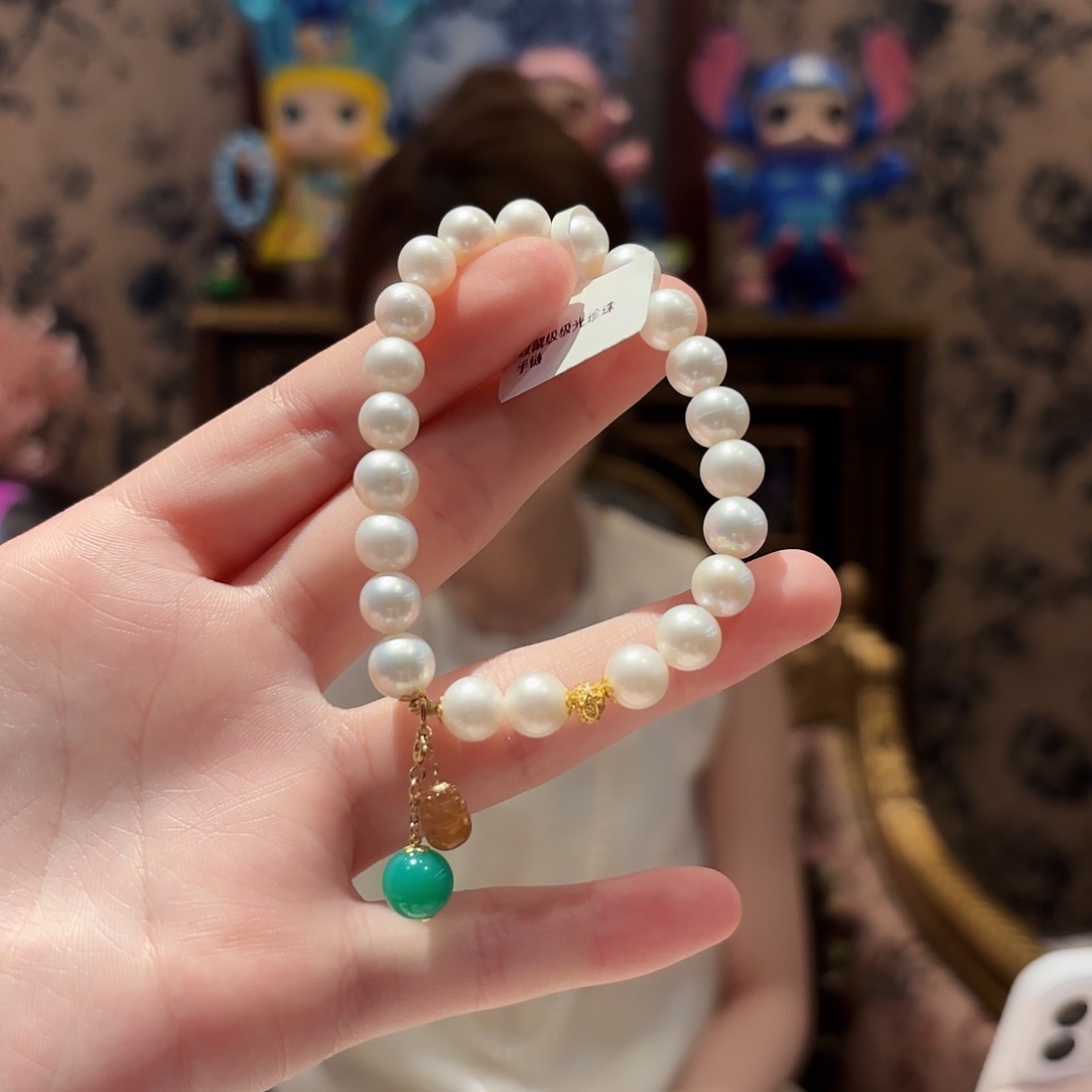 淡水珍珠手链未镶嵌手串