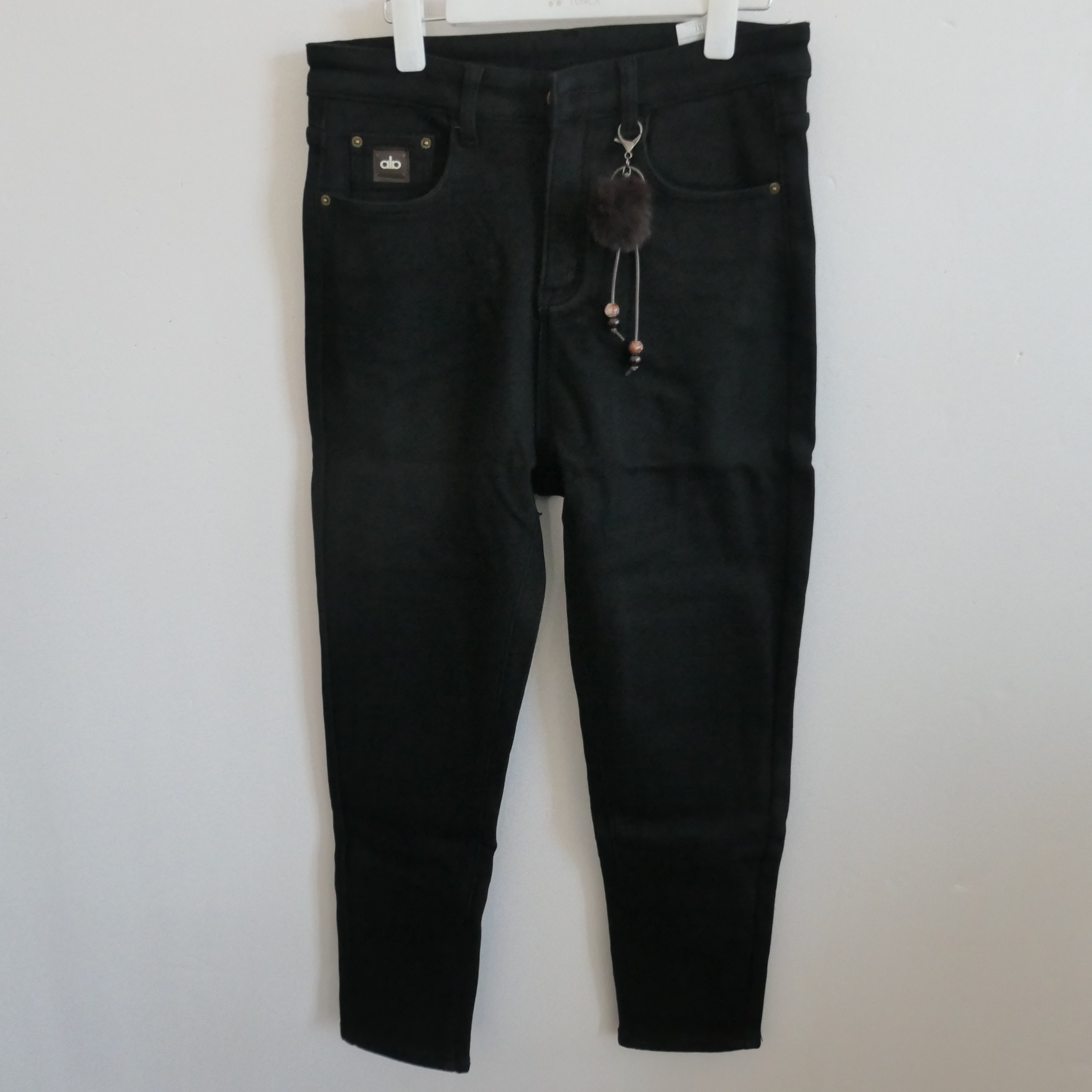 XL-825-K7137/K7138冬季加绒小脚牛仔裤