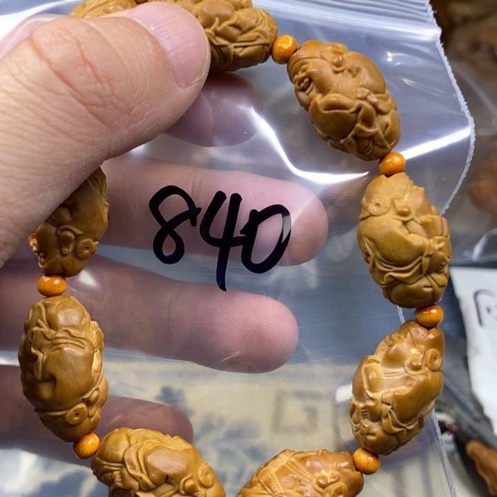 橄榄核手串/手链橄榄核雕工艺手串