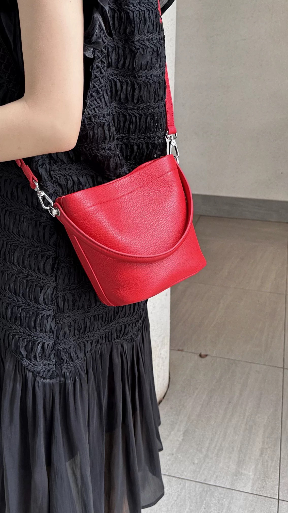 （唯品专属）A196小水桶包1813