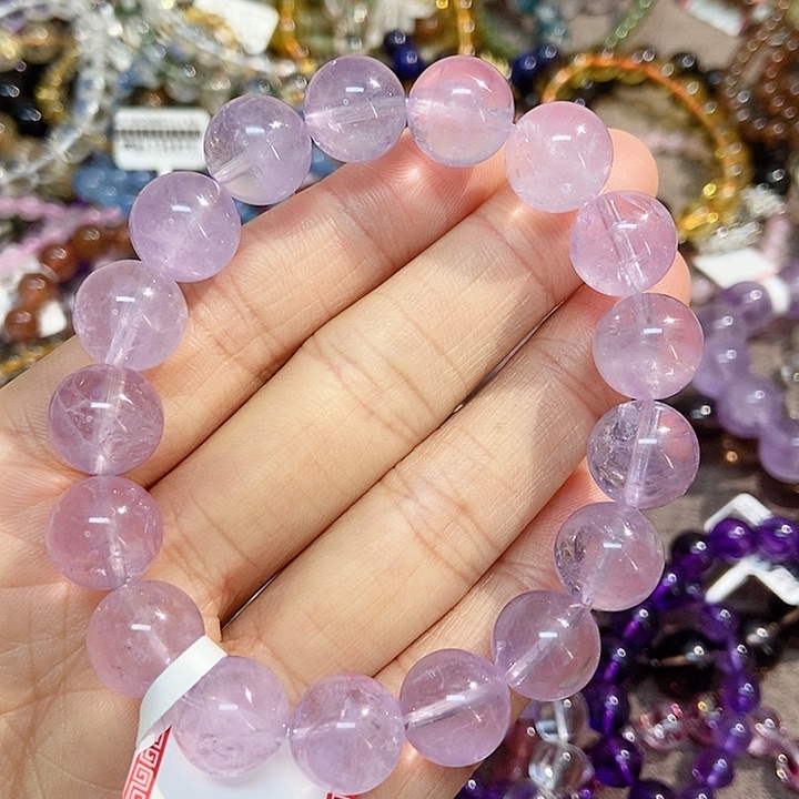水晶手链未镶嵌紫水晶12