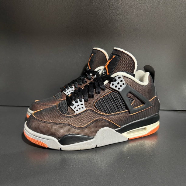 95新 maje 38.5码/aj4 黑橙 低帮男女同款 板鞋