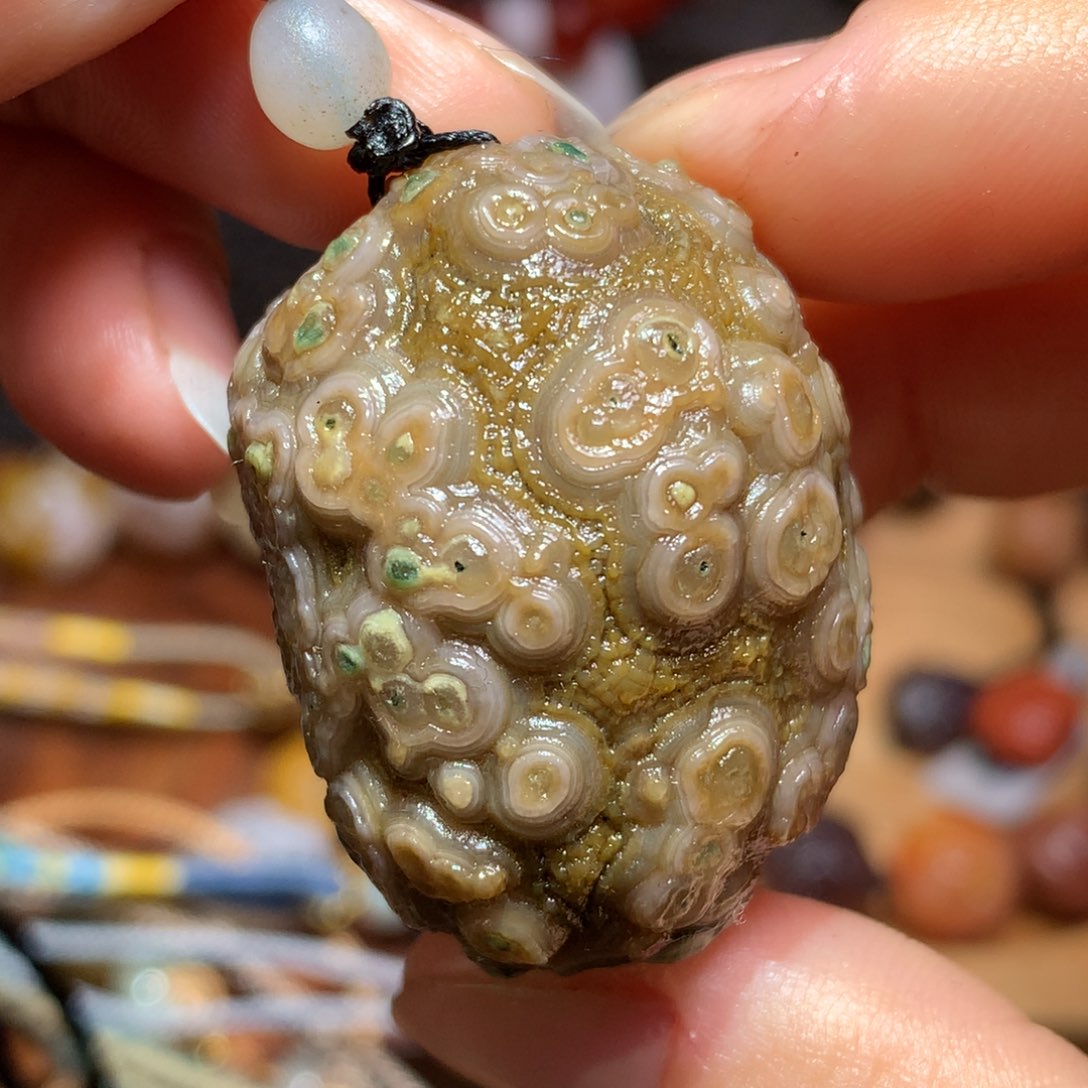 未镶嵌玛瑙/玉髓珠宝半成品