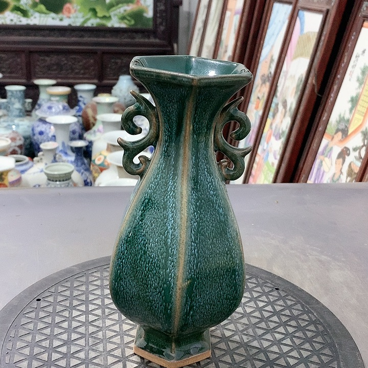 陶摆件博古架陶瓷摆件