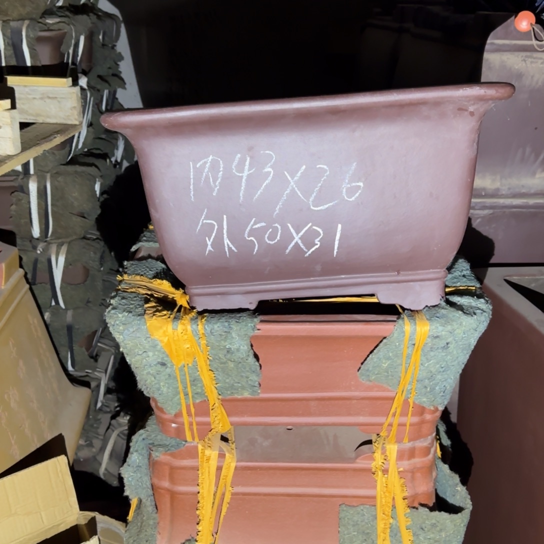 用***8紫砂花盆宜兴丁山紫砂花盆