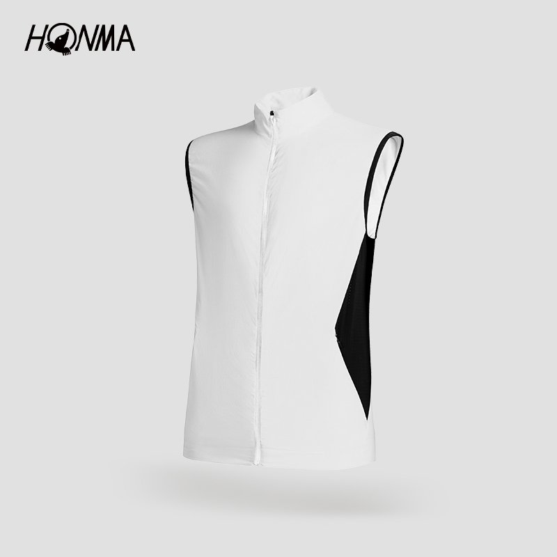 【专业高尔夫】HONMA防风男士马甲弹力防水轻便HMKX320R513
