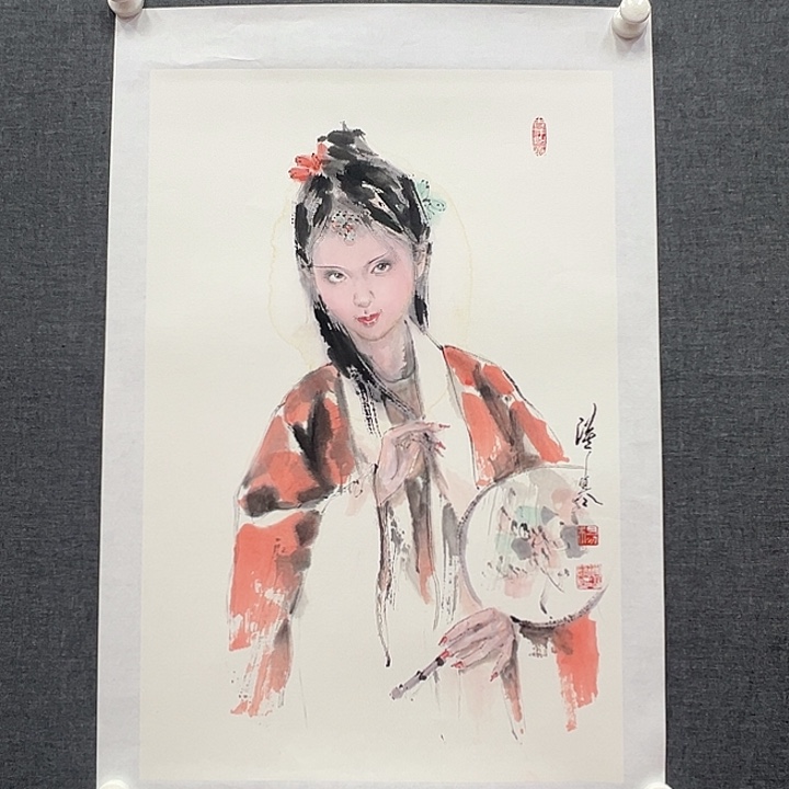 国画书画作品多次