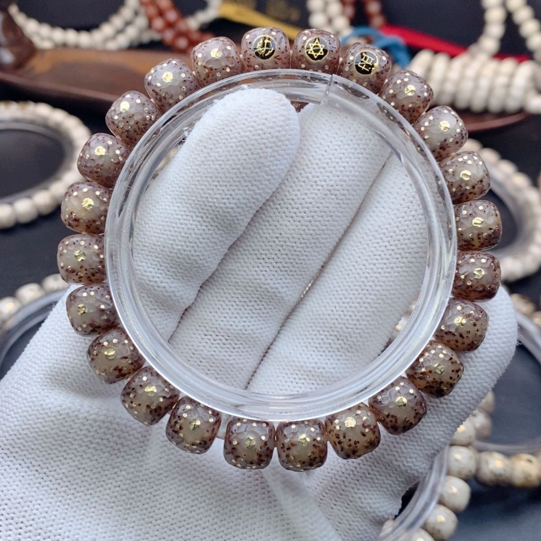 手串星月菩提青****笑星月