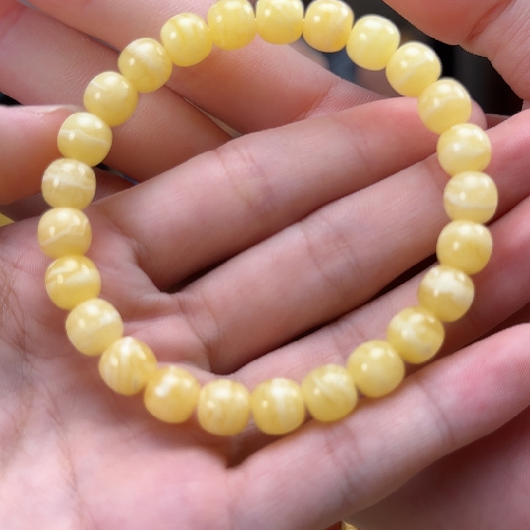 未镶嵌蜜蜡珠宝奇石8.5mm