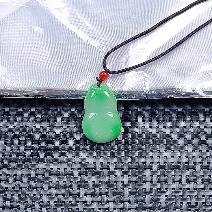 【聚宝严选】D592绿飘辣葫芦套装吊坠妈妈款精致精美气质百搭