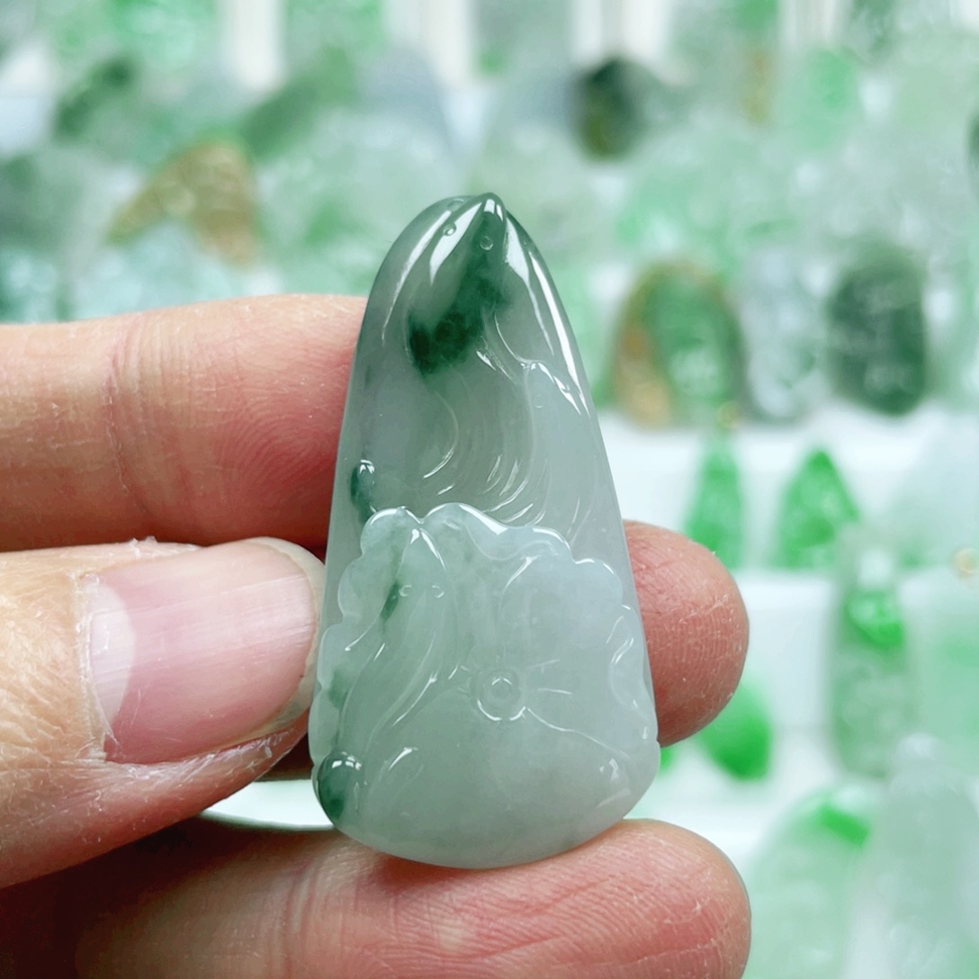 翡翠吊坠(不含链)未镶嵌