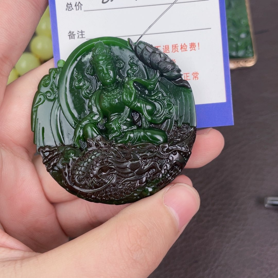 颈饰未镶嵌和田玉用****2